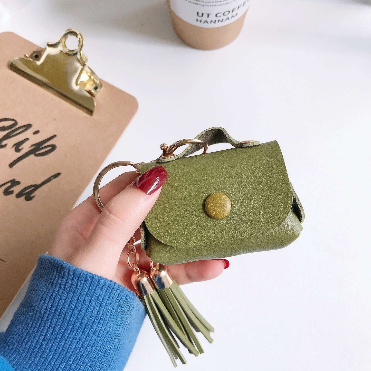 Leather tassel Apple AirPods Pro Case