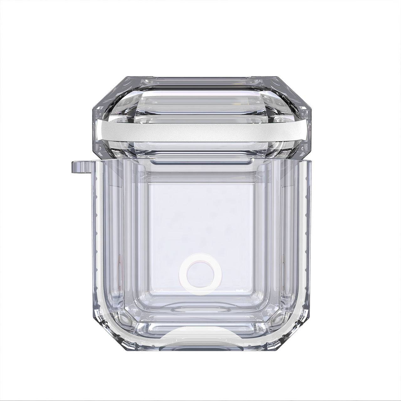 Two-Color Transparent Apple AirPods Case