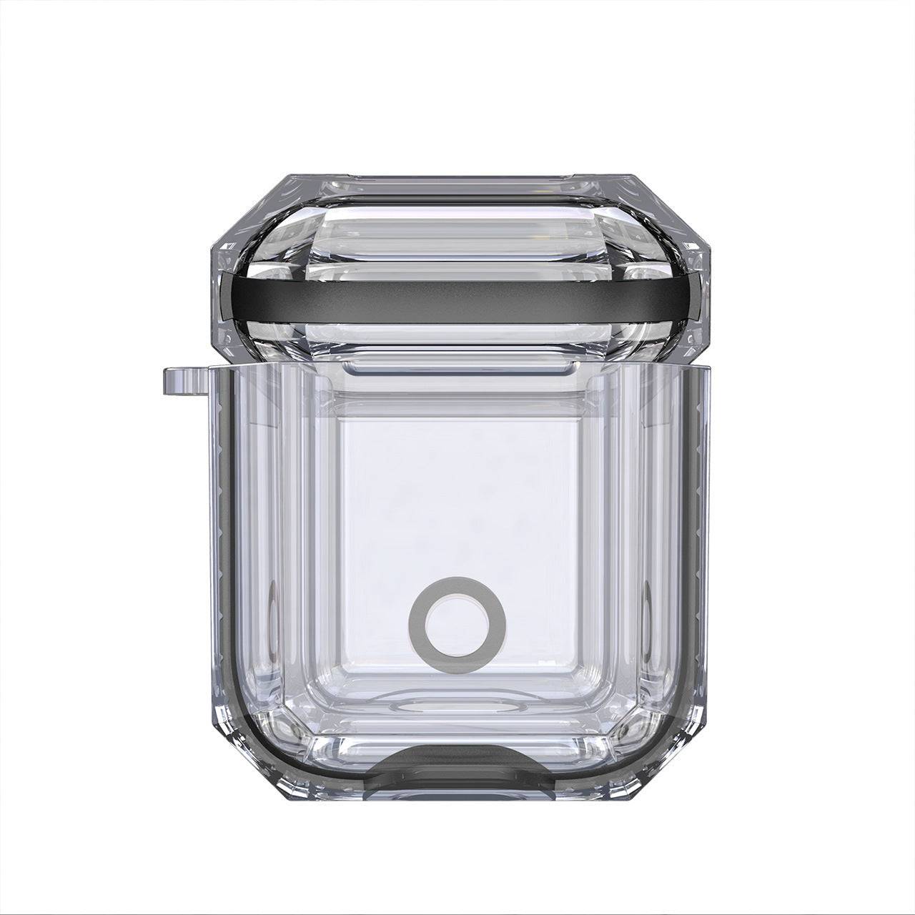 Two-Color Transparent Apple AirPods Case