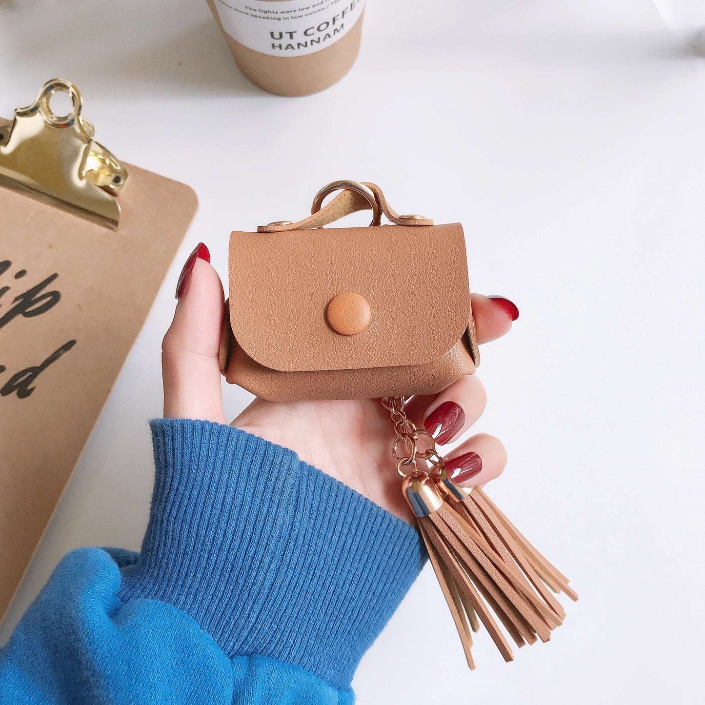 Leather tassel Apple AirPods Pro Case
