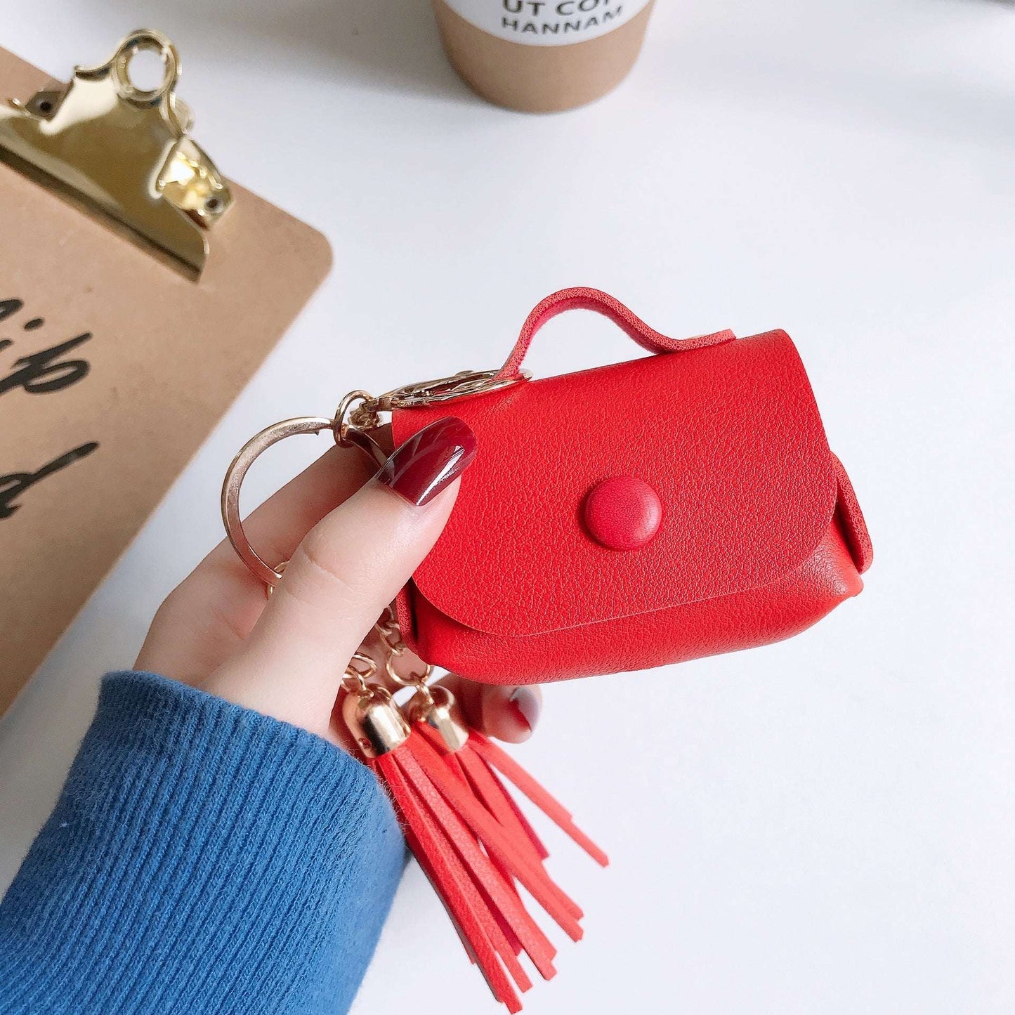 Leather tassel Apple AirPods Pro Case