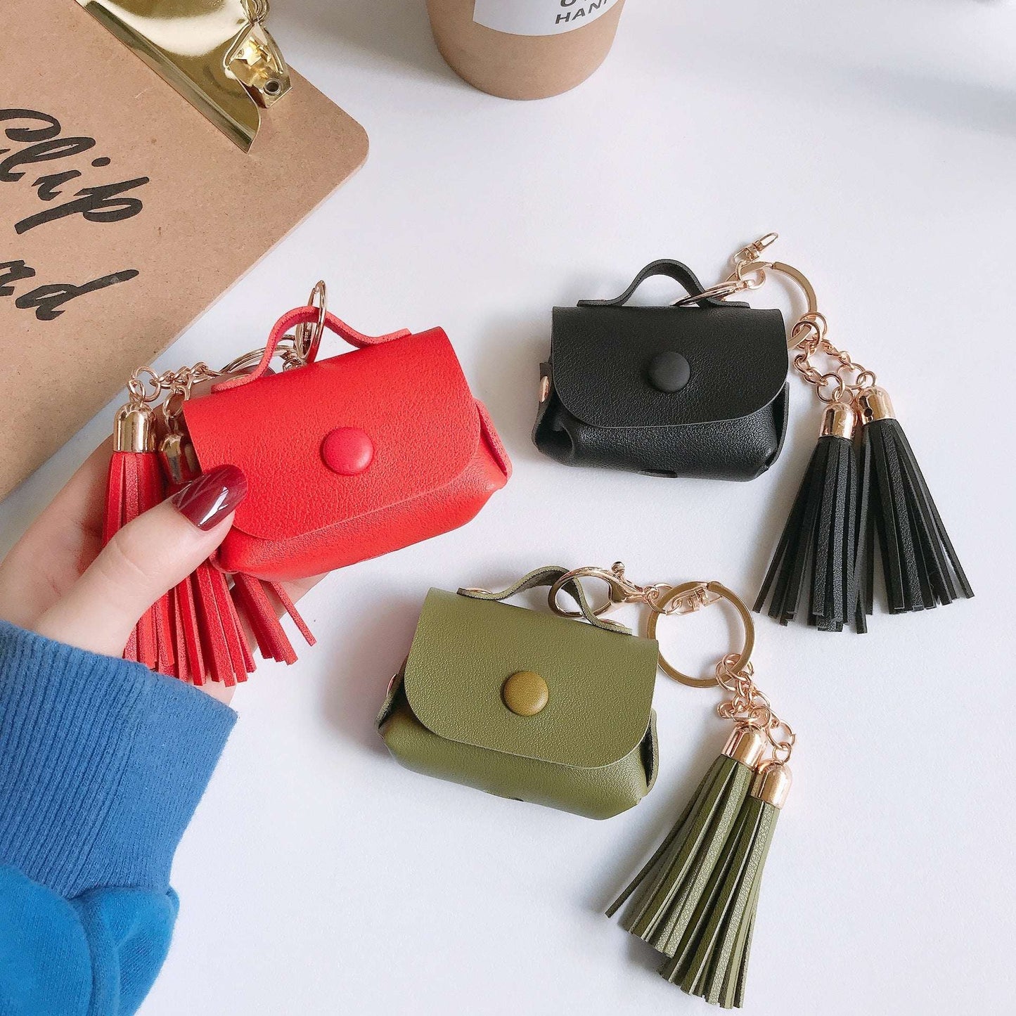 Leather tassel Apple AirPods Pro Case