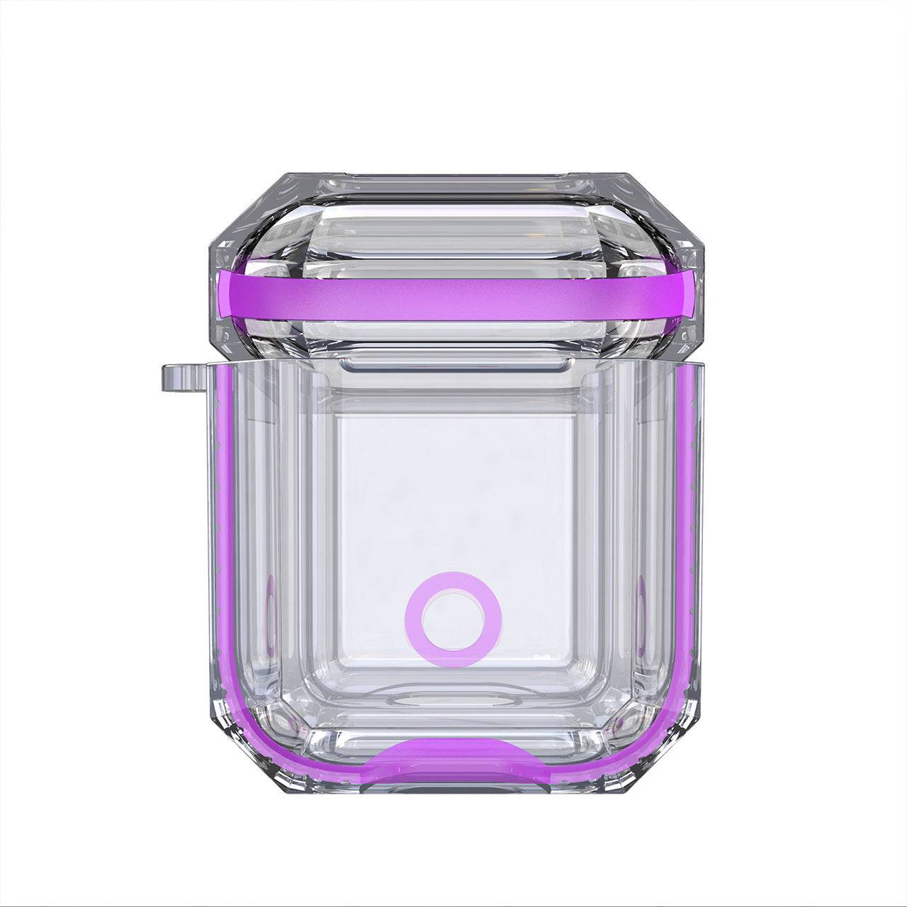 Two-Color Transparent Apple AirPods Case
