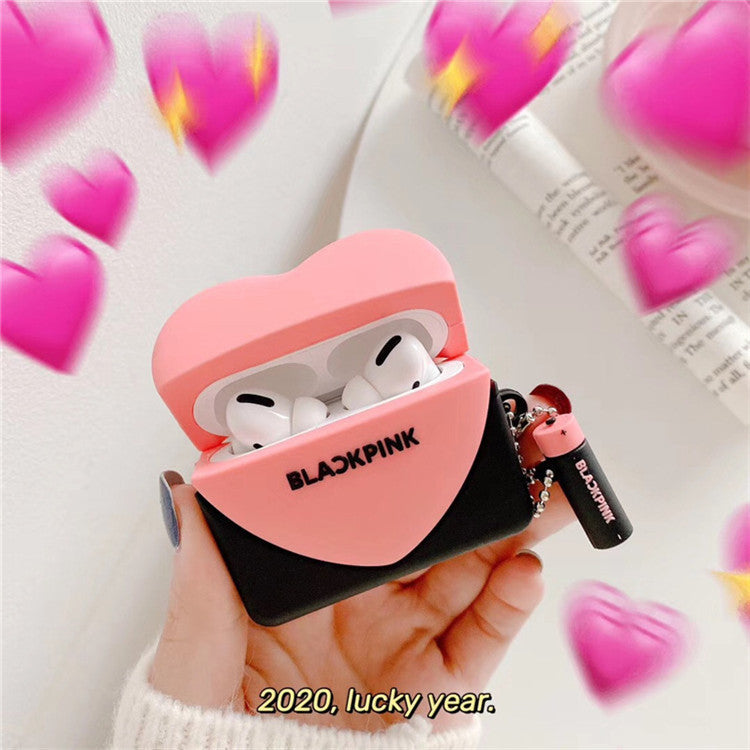 Love Lipstick Apple AirPods Case