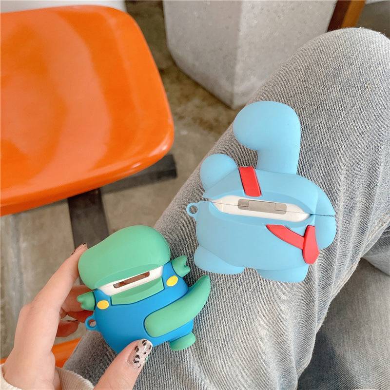 Cute Little Protective Silicone Apple AirPods Case