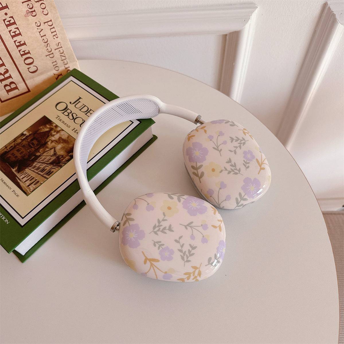 Purple Floral Apple AirPods Max Case