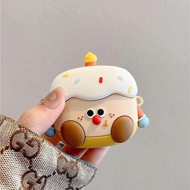 Cute Small Cake Apple AirPods Case
