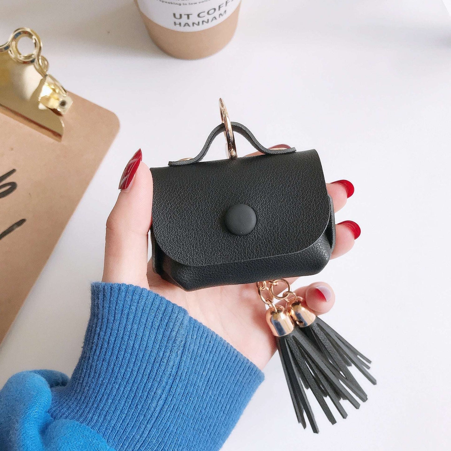 Leather tassel Apple AirPods Pro Case