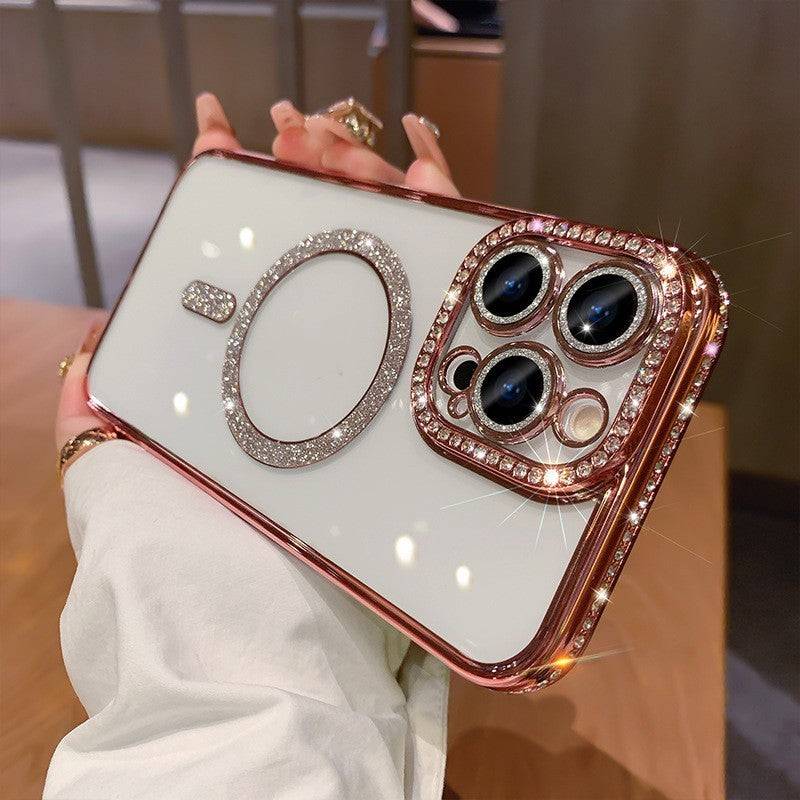 Transparent Wireless Magnetic MagSafe Silicone Apple iPhone Case