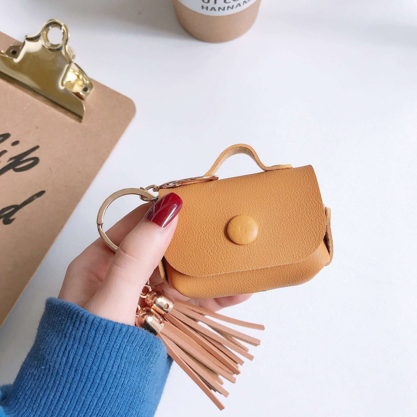 Leather tassel Apple AirPods Pro Case