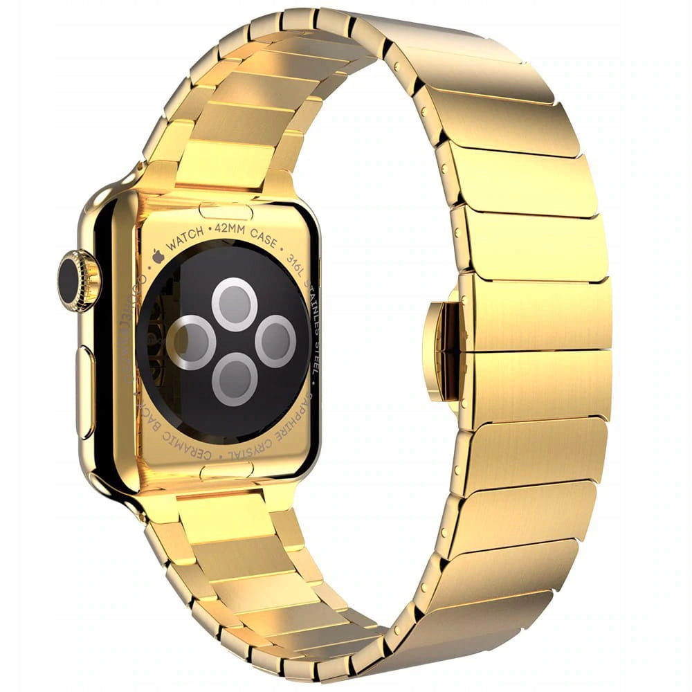 One Bead Butterfly Buckle Apple Watch Strap