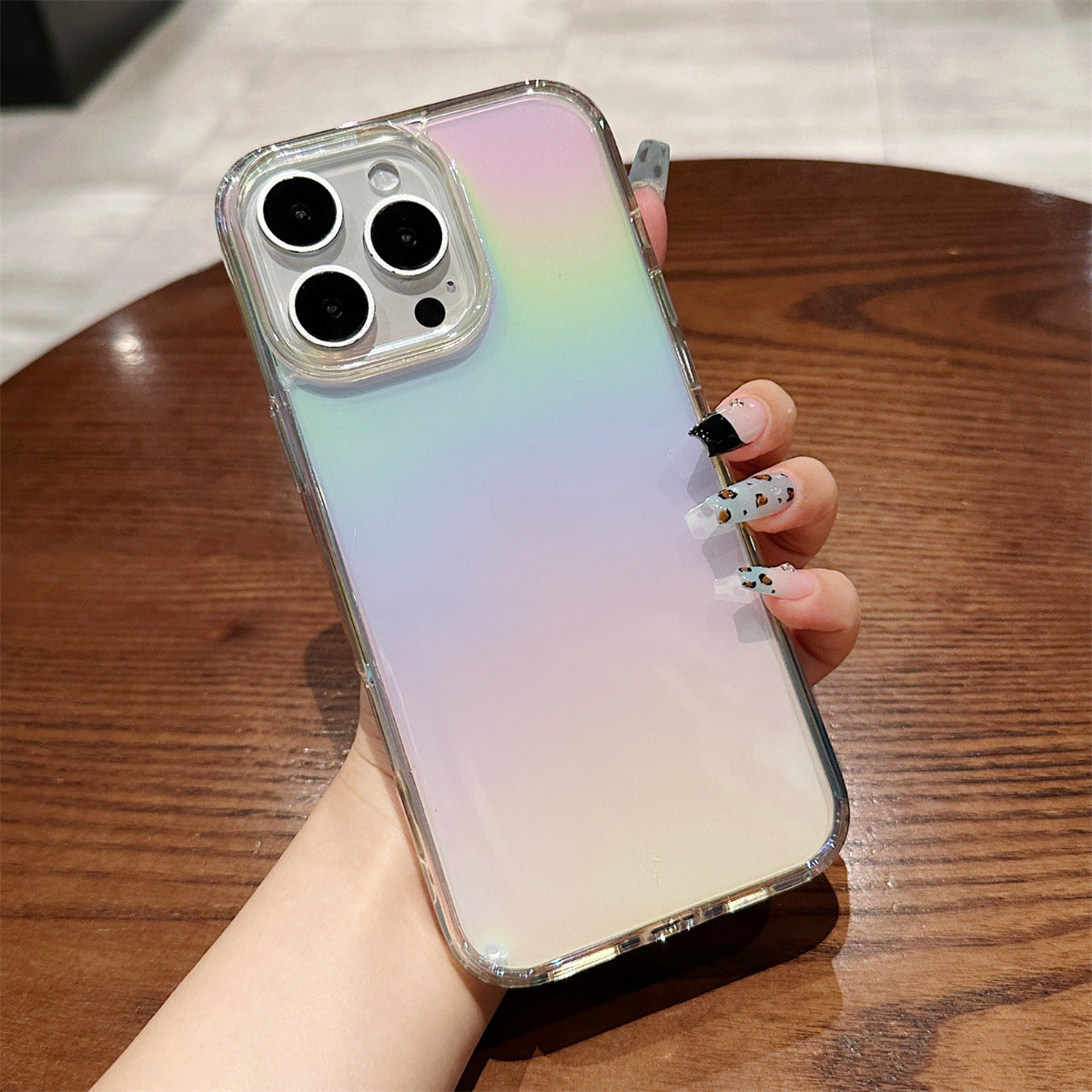 Multicolour Premium Clear Apple iPhone Cover