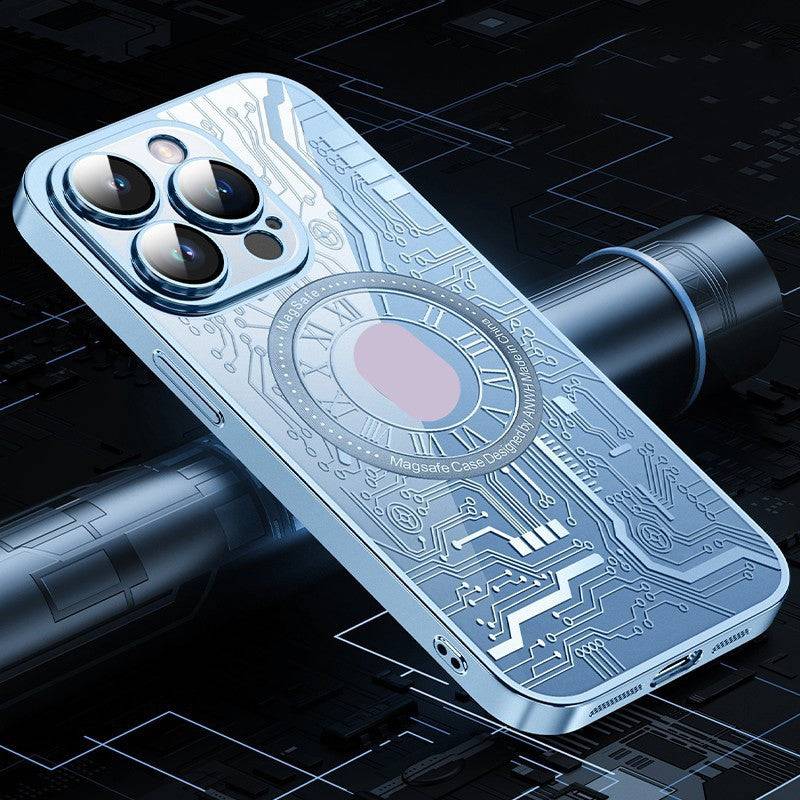 Circuit Pattern MagSafe Apple iPhone Case