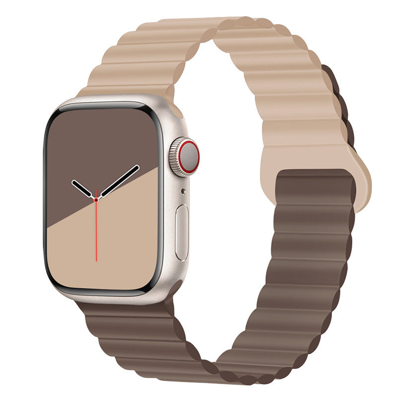 Premium Silicone Full Magnetic Apple Watch Strap
