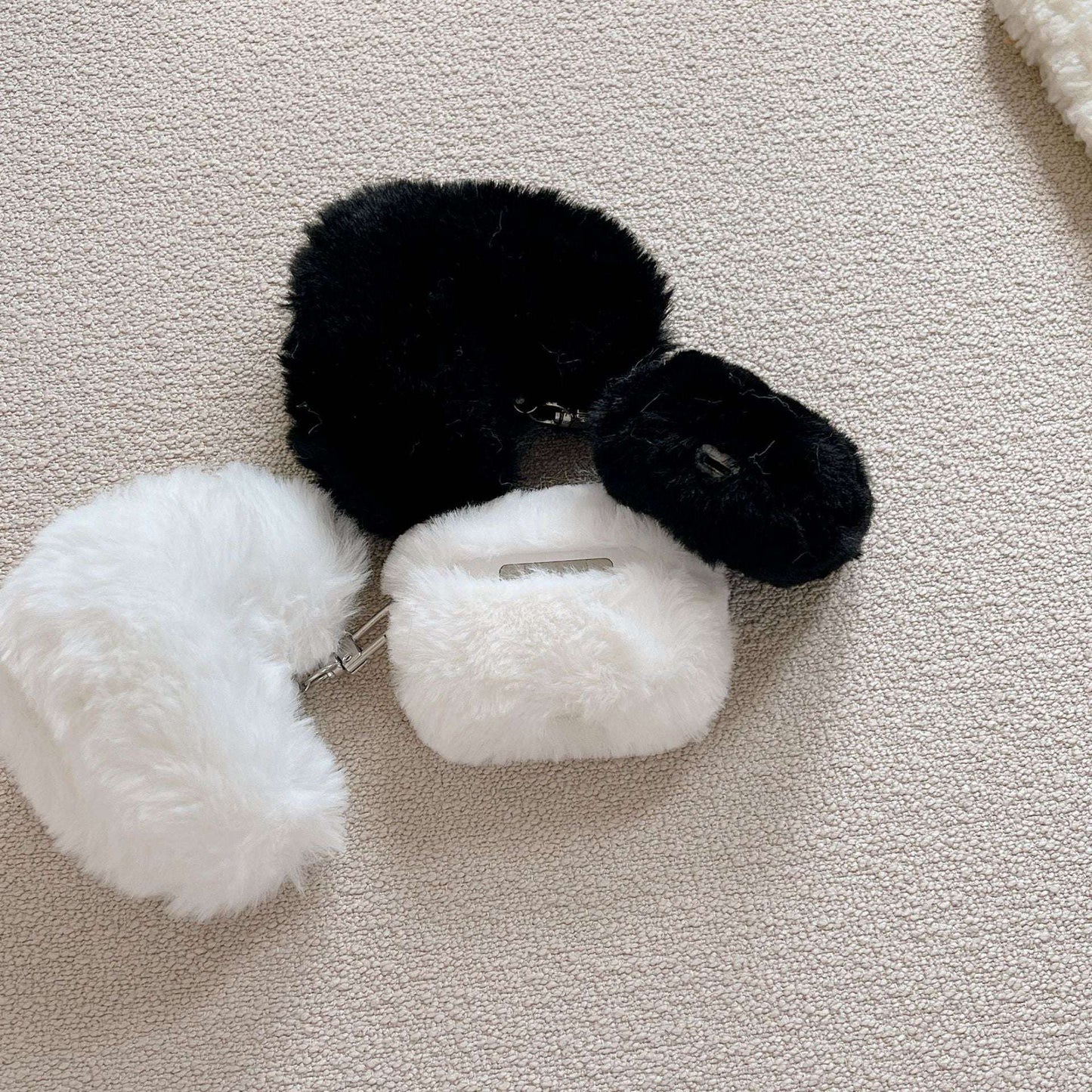 Plush Heart Apple AirPods Case