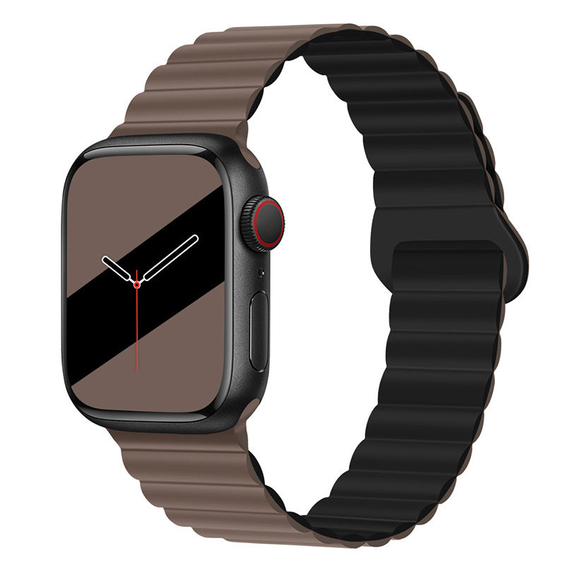 Premium Silicone Full Magnetic Apple Watch Strap