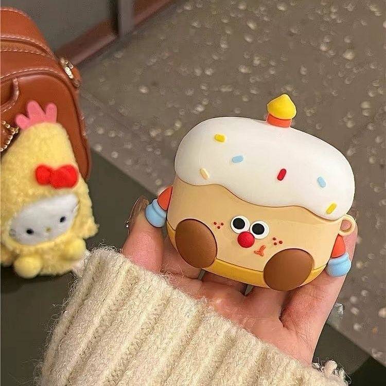 Cute Small Cake Apple AirPods Case