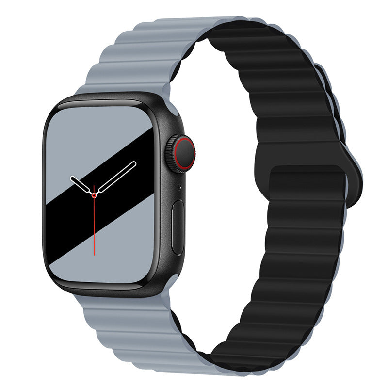 Premium Silicone Full Magnetic Apple Watch Strap