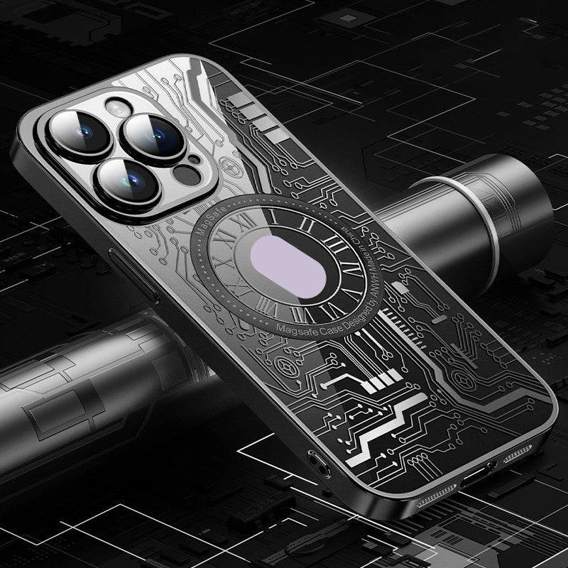 Circuit Pattern MagSafe Apple iPhone Case
