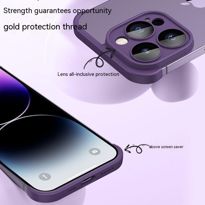 Frameless Bumper Lens Protector Apple iPhone Case