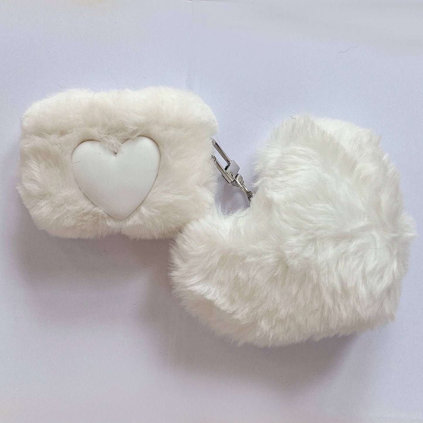 Plush Heart Apple AirPods Case