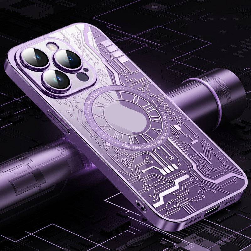 Circuit Pattern MagSafe Apple iPhone Case