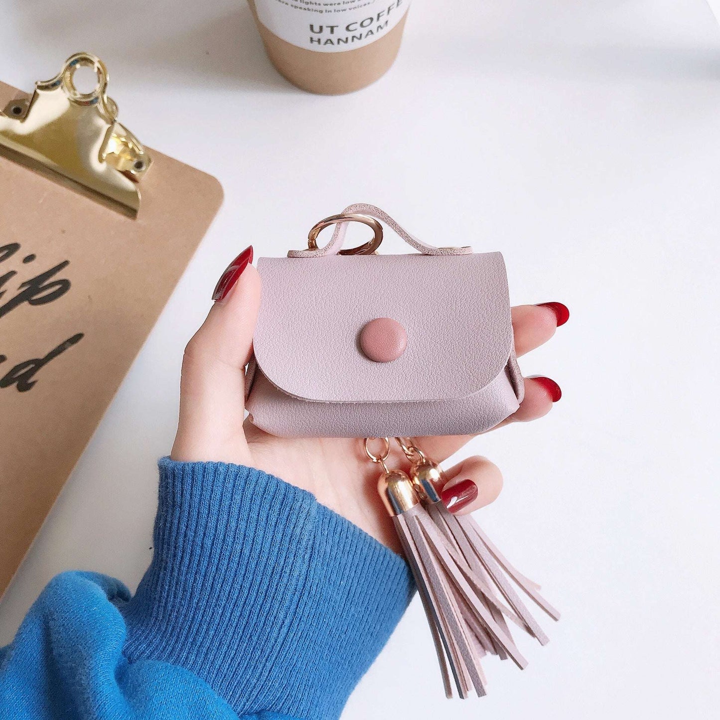 Leather tassel Apple AirPods Pro Case