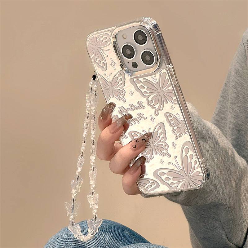 Beautiful Butterfly With Bracelet iPhone Case