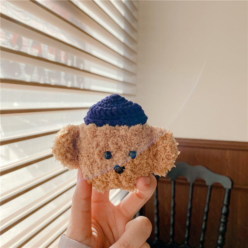 CASYFiE Cute Doggy with Hat Apple  AirPods Case