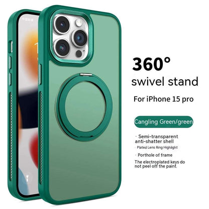 CASYFiE Rotating Bracket Magnetic Suction iPhone Case