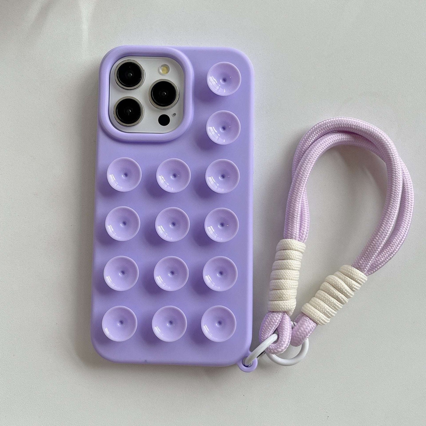 Silicone Suction Cup Lanyard Apple iPhone Cover