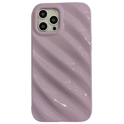 Pleated Pattern Apple iPhone Case