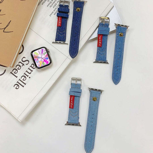 CASYFiE Vintage Embroidered Apple Watch Strap