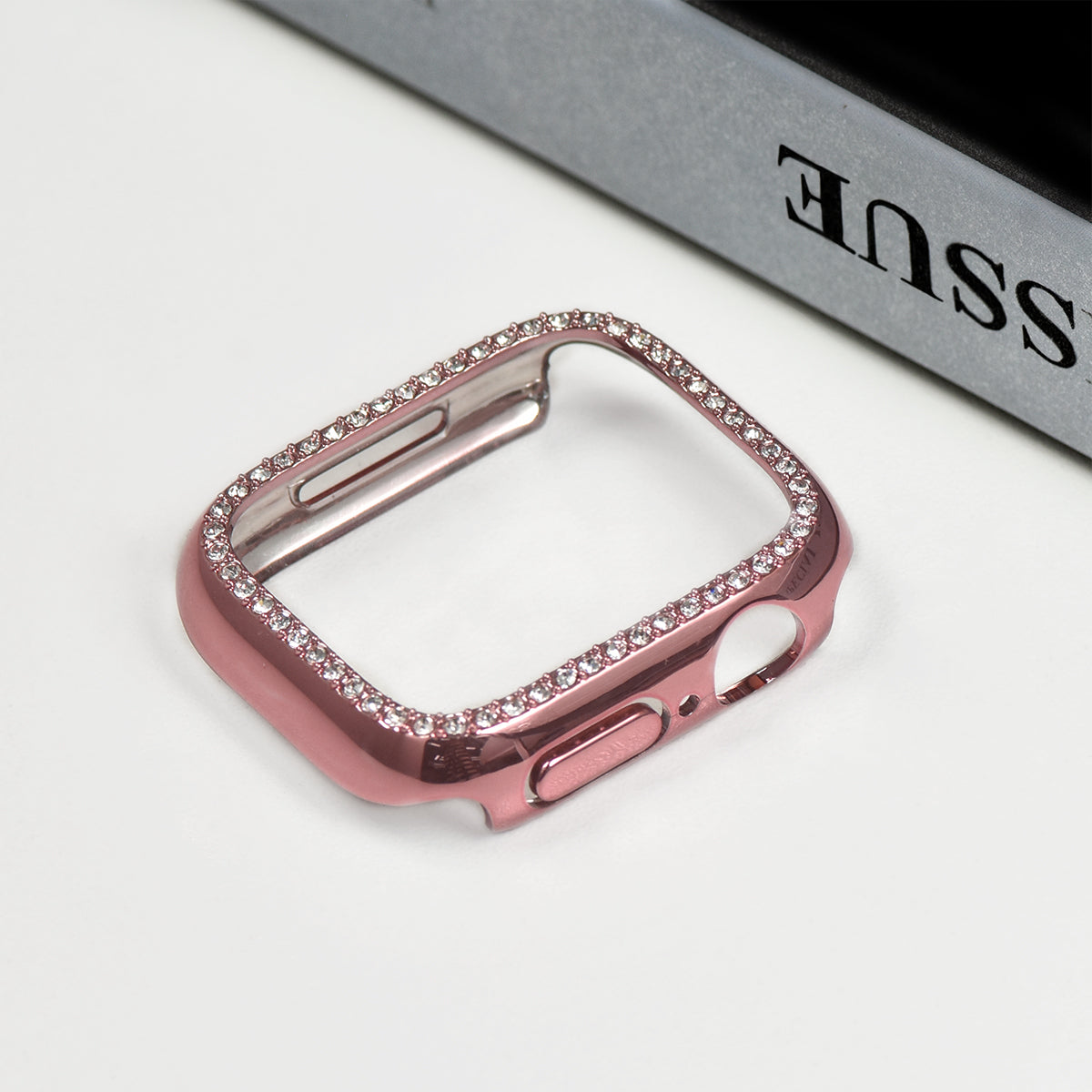Bezel Diamond Inlay Apple Watch Case 40/41/44/45 MM