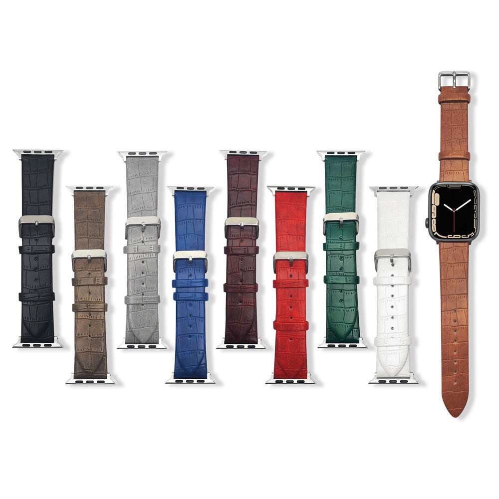 Cross-border Leather Watch Strap