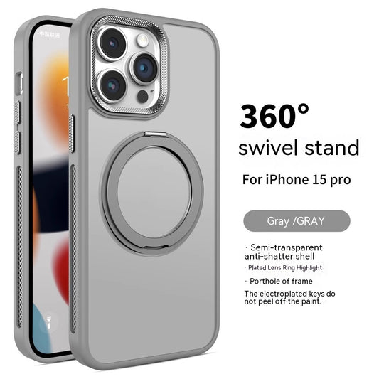Rotating Bracket Magnetic Suction iPhone Case