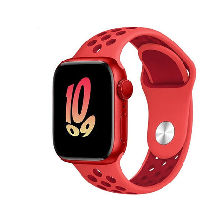 Sports Rainbow Silicone Apple Watch Strap
