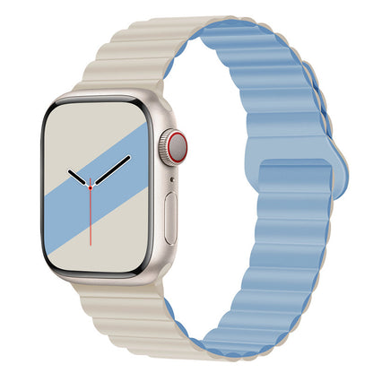 Premium Silicone Full Magnetic Apple Watch Strap