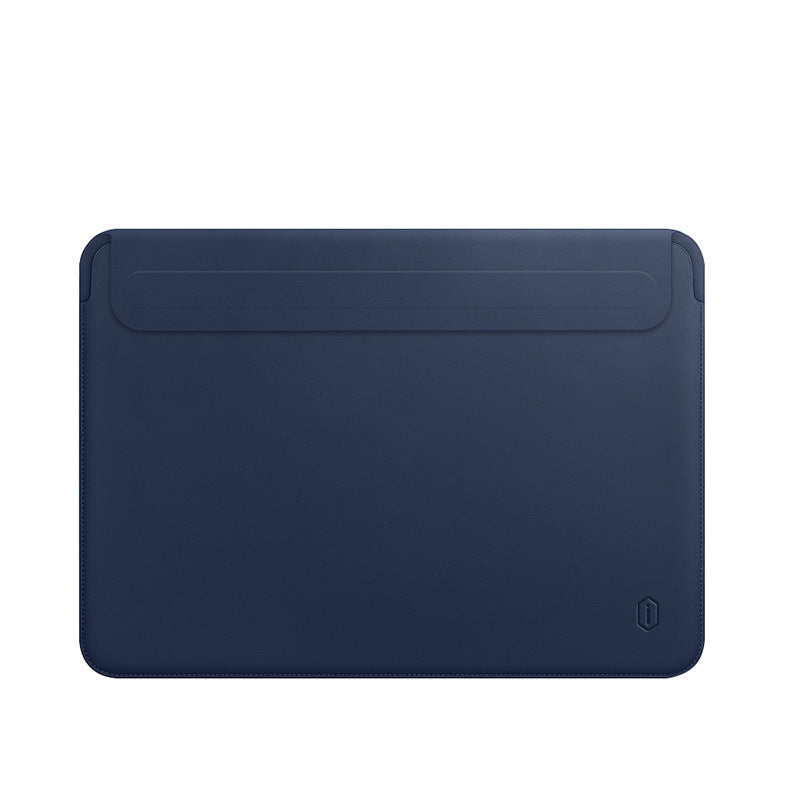 Premium PU Leather Clamshell Laptop Sleeve – Sleek & Professional
