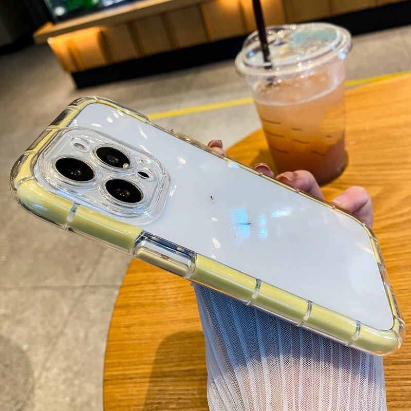 Transparent Glow in the Dark Apple iPhone Case