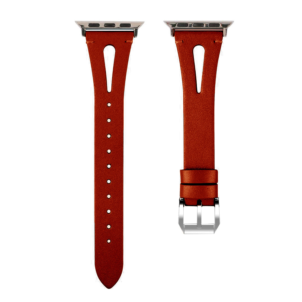 T-shaped Leather Apple Watch Strap