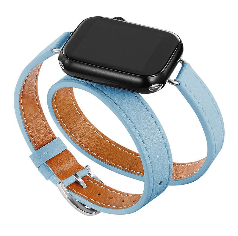 CASYFiE Wrap Double Circle Apple Watch Strap