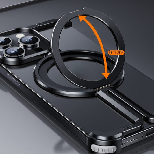Metal Airbag Anti-fall Shell iPhone Case