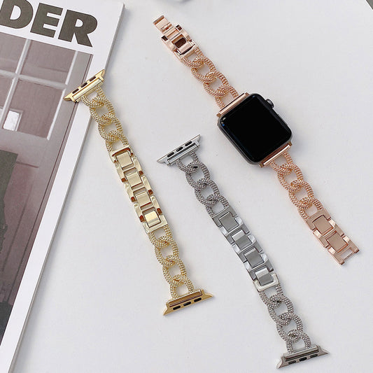 Classic Bling Apple Watch Strap