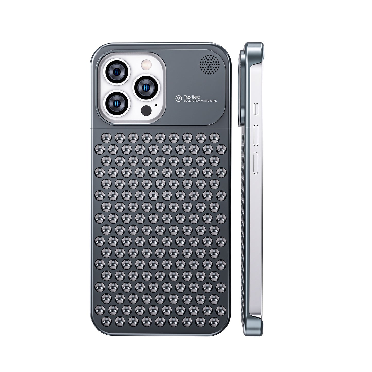 Aluminum Alloy Anti-fall Shockproof Aromatherapy Apple iPhone Case