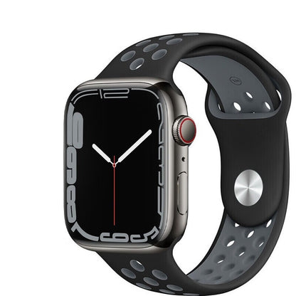 Sports Rainbow Silicone Apple Watch Strap