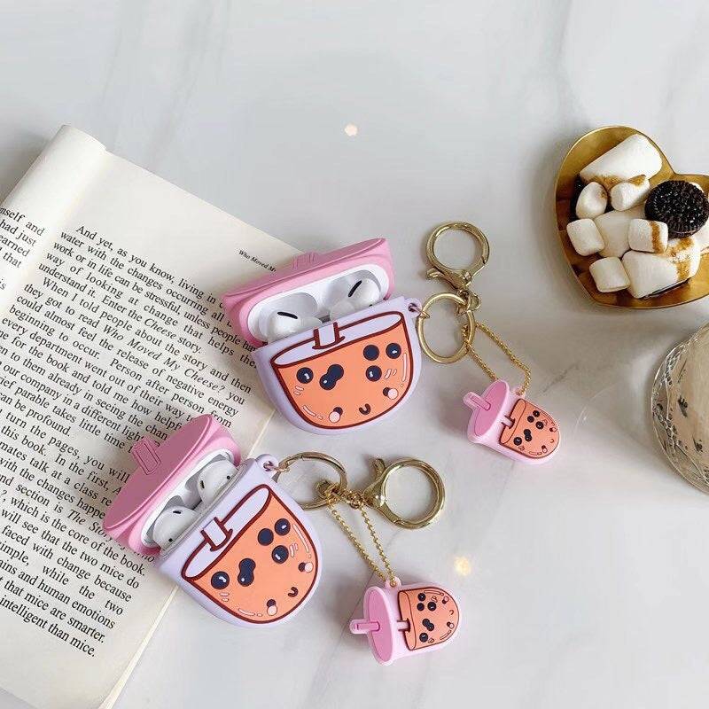 Boba Tea Apple AirPods Case