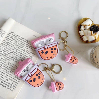 Boba Tea Apple AirPods Case