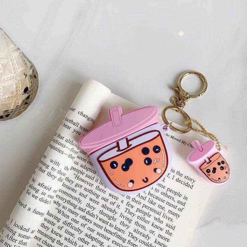 Boba Tea Apple AirPods Case