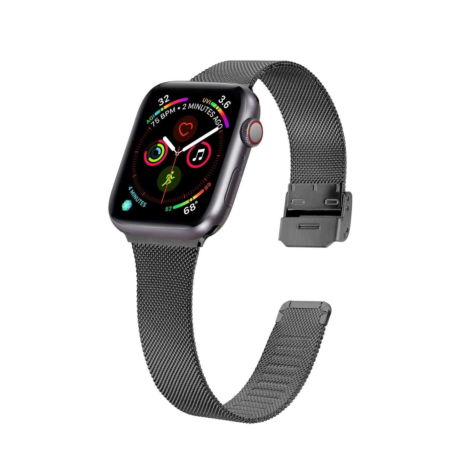 Milanese Loop With Buckle Apple Watch Strap